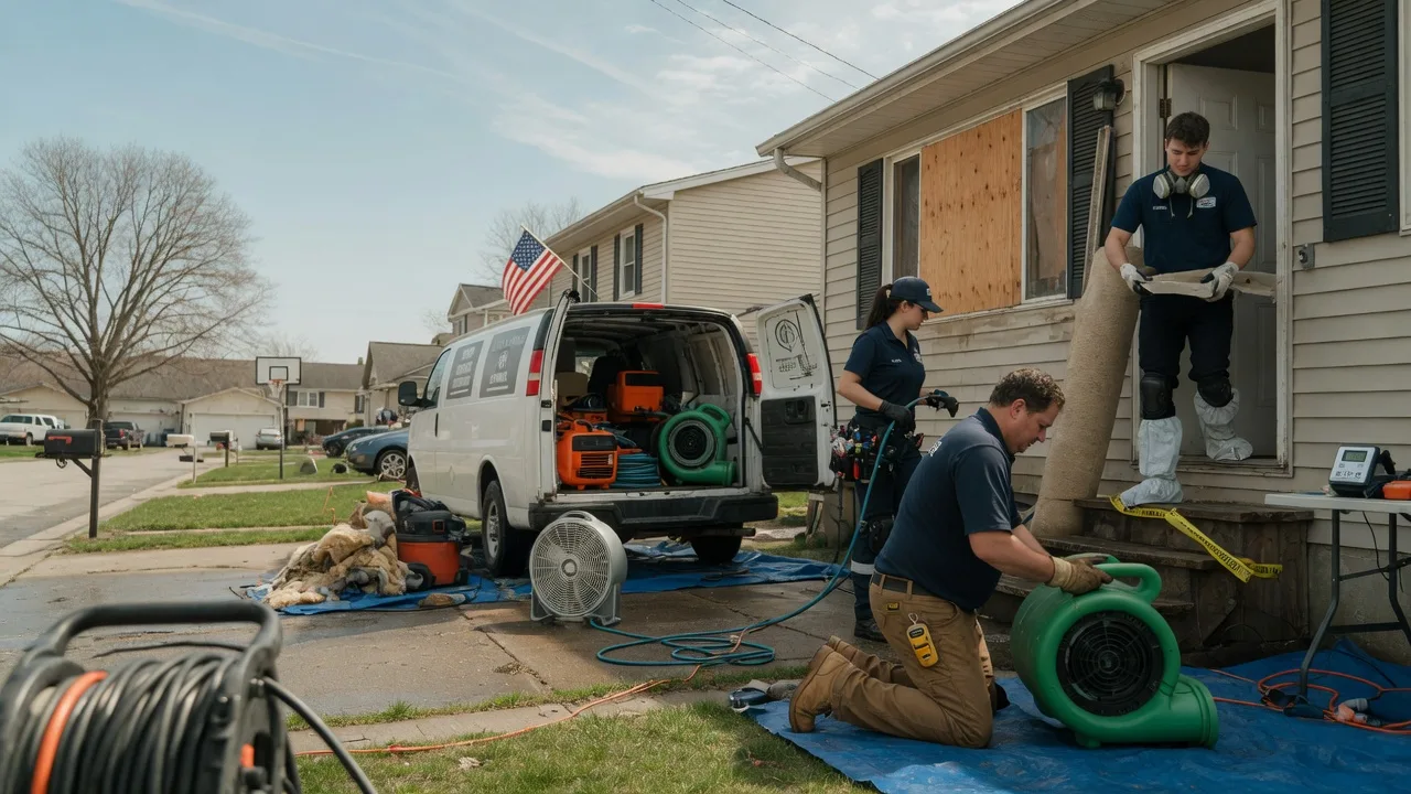 Water Damage Restoration in West Fargo, ND near me
